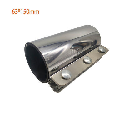 Tubing Clamp 430 Stainless Steel Metal Pipe Coupling With SBR Gasket Coupling Clamper