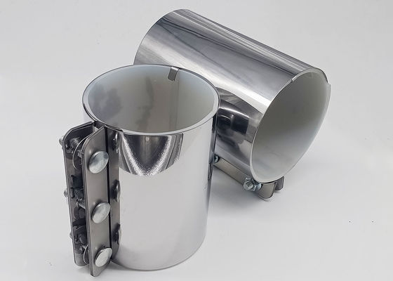 2.5 inch metalen buis koppelingen 0,5 mm 1,0 mm