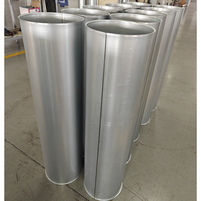 Stofonttrekkingssysteem Ductwork Rechte ductbuis Ronde ductflangebuis met flange rand
