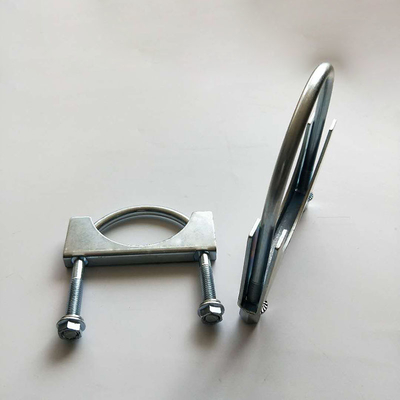 gegalvaniseerd staal Auto Spare Parts 2.5" U Bolt Type Clamp voor leidingsclamp