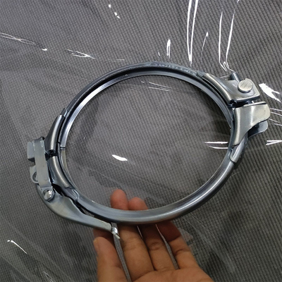 Duct Heavy Duty Pipe Clamps Quick Connect Pull Ring met EPDM