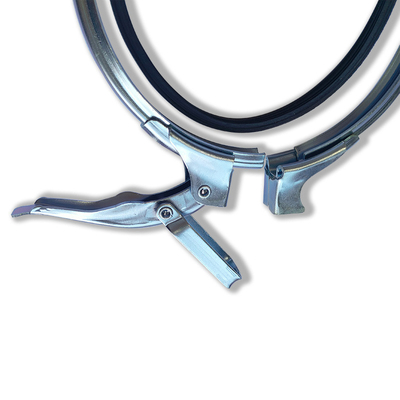 Carbon steel of roestvrij staal304 Robuuste slangklemmen met normale corrosiebestendigheid