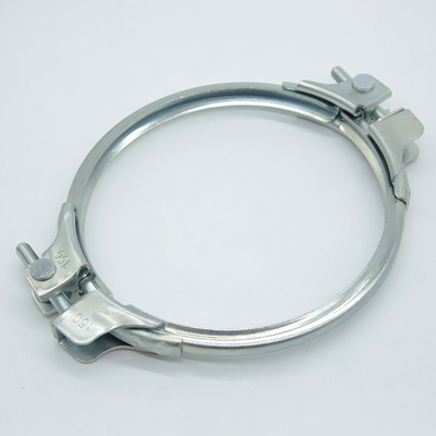 Petroleum Heavy Duty Pipe Clamps Carbon Steel Materiaal 2,0 mm dikte
