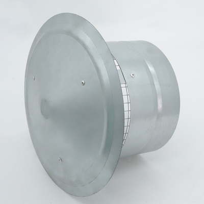 Kamine schoorsteen Hoed gegalvaniseerd regenhoed Buitenkachel Pipe Topper Mesh Schoorsteen Flue Cover Vent Flue Voor familie keuken koken