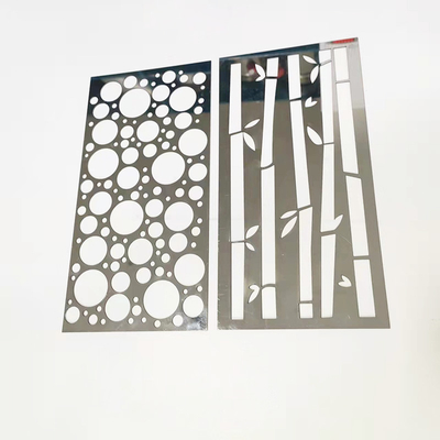 Gepersonaliseerde lasergravering en snijpatroon voor energie Home Border Design