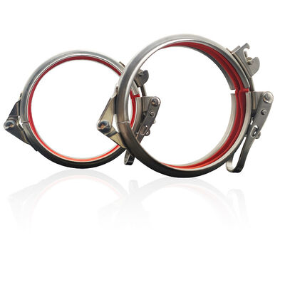 Veerslangklem Verstelbare Pijpslangklem Snelsluiting Ronde Duct Klem Snelvergrendelingsring