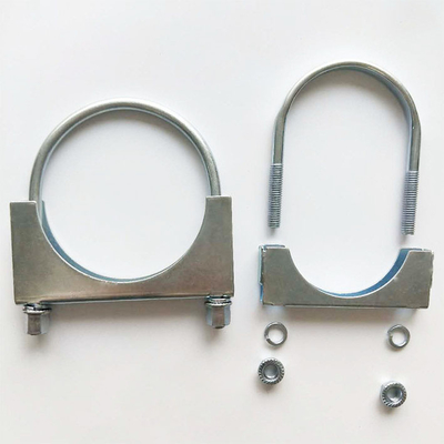 OEM ODM 2.5inch van de de Boutpijp van U van de Klem de Autovervangstukken Hoepel van de de Geluiddemperslang