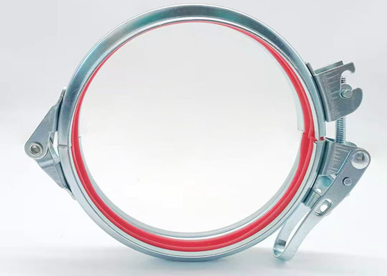 Gegalvaniseerde de Pijpklem van de moduleverbinding voorzag de Gesp 80mm450mm van een flens