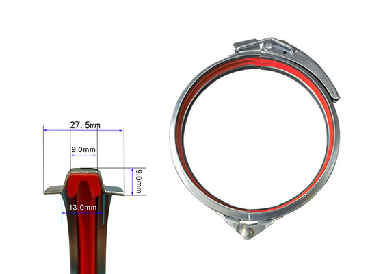 80600mm Gegalvaniseerde Anti Corrosieve Met hoge weerstand van de Pijpklem