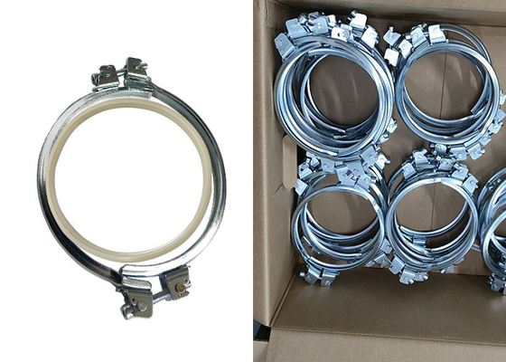 Op zwaar werk berekende de Pijpklemmen van de stofverwijdering met Silicone/de Verzegelende Ring van EPDM