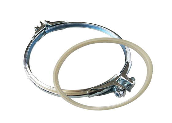 De op zwaar werk berekende Gegalvaniseerde Klemmen van de Staalpijp met de Verzegelende Ring van Silicone/EPDM