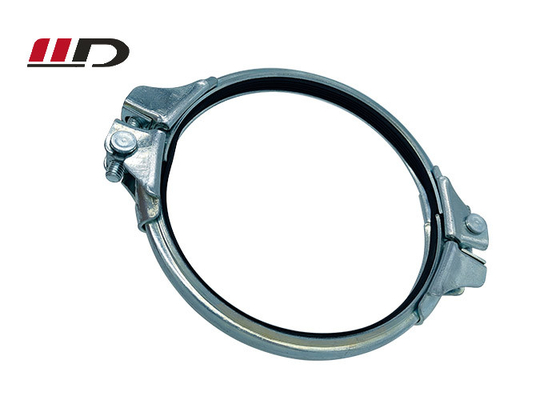 Metalen Ventilatie Reiniging Split Pijpklem Quick Release 5 Inch