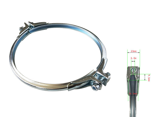 Gegalvaniseerde Rapid Split Ring klemhangers met dubbele bout