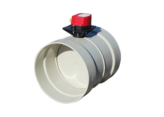 1nm PVC HVAC Duct Zone Dampers voor luchtstroomregulatie 160mm