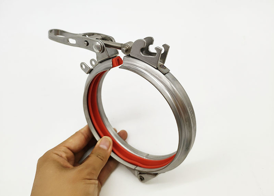 Module pijpleiding Stof 5 inch Quick Release Pipe Clip Clamps Roestvrij staal 304