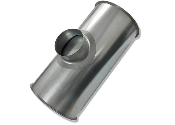 5 inch metalen stof extractie buis gegalvaniseerd