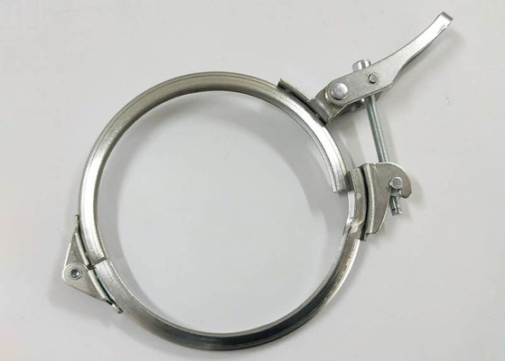 Ventilatiesysteem Snel loslopende buisclamps Buizenverbindingen 80-600 mm