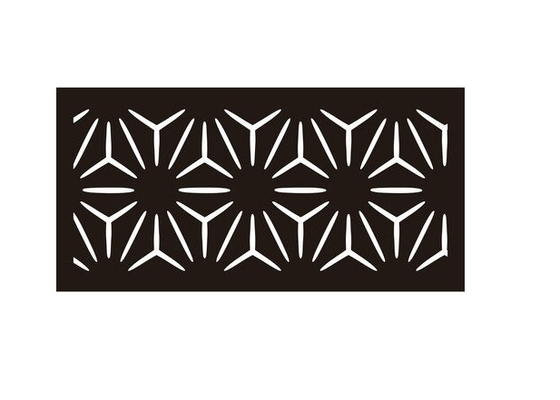 Lichte lasergesneden decoratieve panelen Corrosiebestendigheid