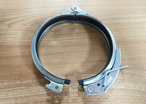 Gegalvaniseerde stalen buisclamps 120 mm voor leidingsysteem