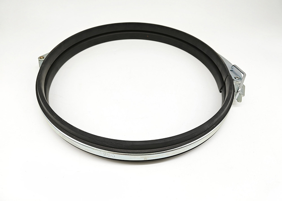 Gegalvaniseerd staal 200 mm snelvrijlopende ductklemmen V-band U-band