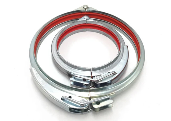 160 mm snel loskoppelingsclamps Rapid Pull Ring voor stofverzamelingssysteem