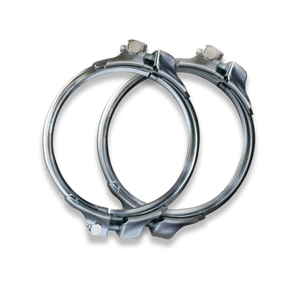 Heavy Duty 2.0mm gegalvaniseerde buisclamps Ventilatie snel loslaten metalen clamps