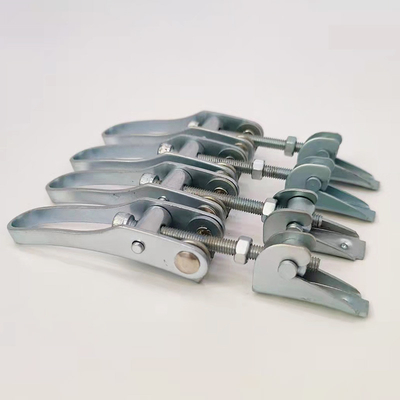 Aangepaste metalen stempelonderdelen van koolstofstaal, gegalvaniseerd materiaal, emmerbeugel, sluiting, beugel, klem, slot, sluiting, hardware-accessoires