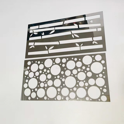 Gepersonaliseerde lasergravering en snijpatroon voor energie Home Border Design