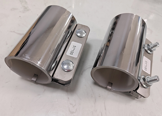 Roestvrijstalen 50x100mm Pneumatische Transportleiding Koppelstuk