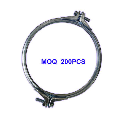 150 mm Geboute Pijpklem met Maatwerkproductie voor Ventilatie- en Stofverwijderingssystemen