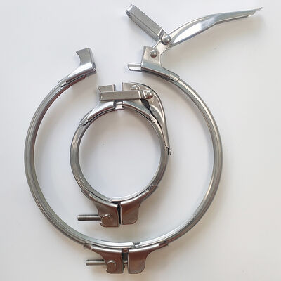 304 roestvrij staal snelle trekring buis klem U-vormige zegel snelle connector buis klem