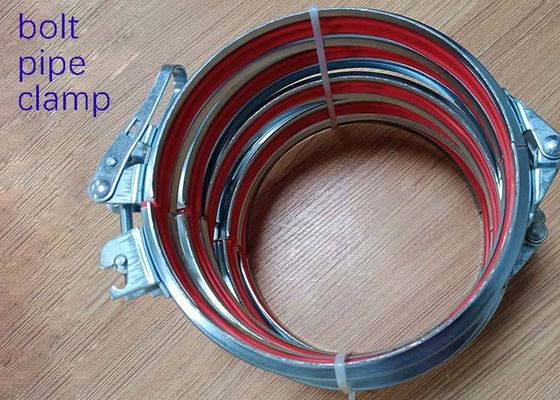 80mm van de de Flens Snelle Versie van de Boutventilatie de Pijpklem met Zegelring