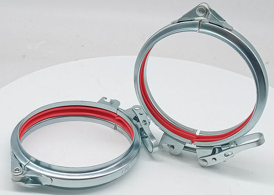 Rond Ring Ventilate 140MM Luchtdichte Gegalvaniseerde Reparatieklem
